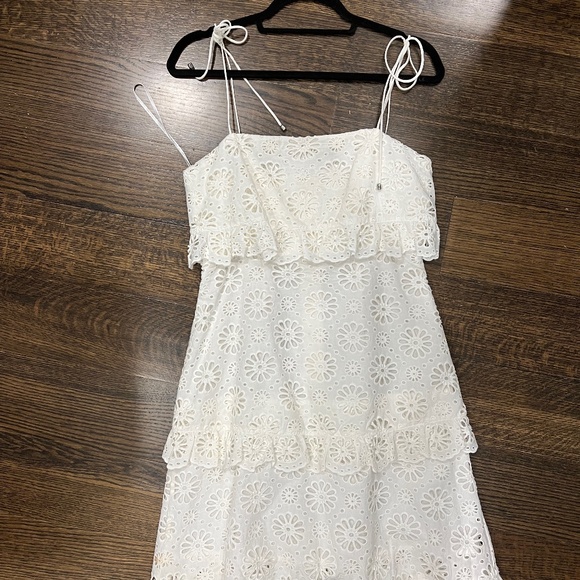 Zimmerman White Eyelet Dress size 1 - Picture 1 of 3